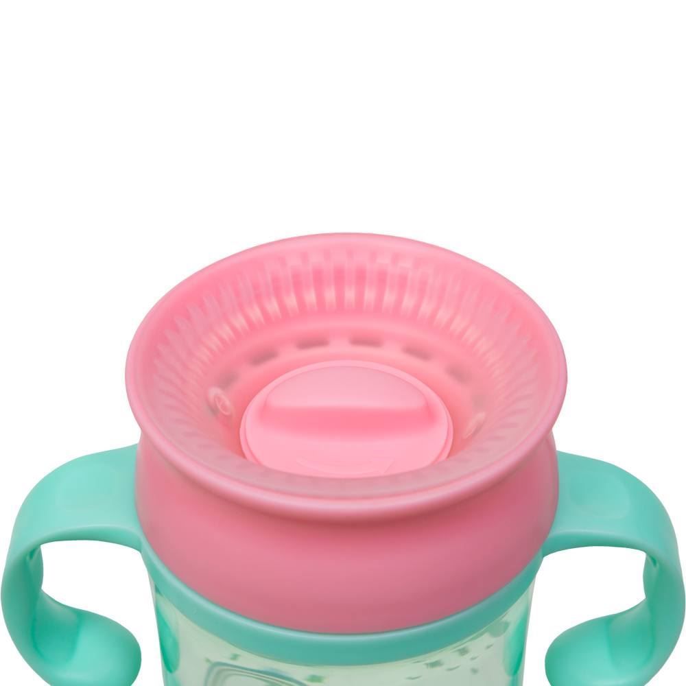 Copo Infantil Com Alça 360° Bubazoo Buba - Unicórnio 