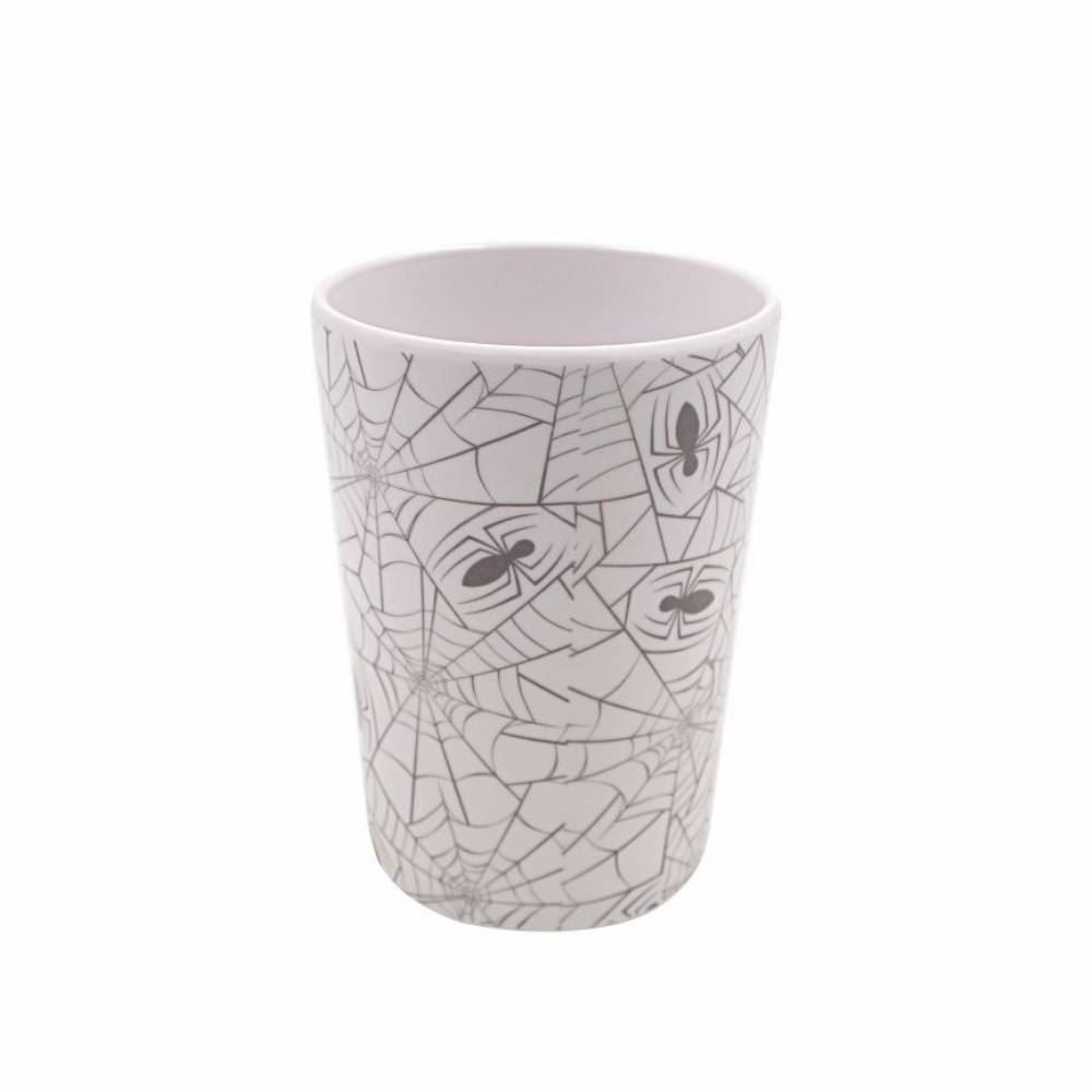 Copo Melamina Disney 305Ml - Homem Aranha Teias