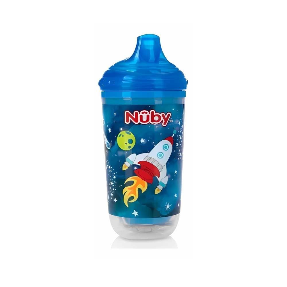 Copo Pisca-Pisca Com Bico Rígido Cajovil - Azul