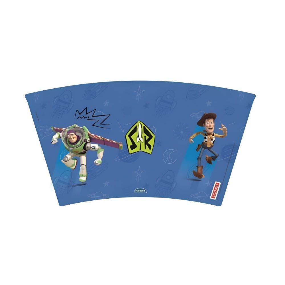 Copo com Canudo Toy Story Plasútil 500Ml