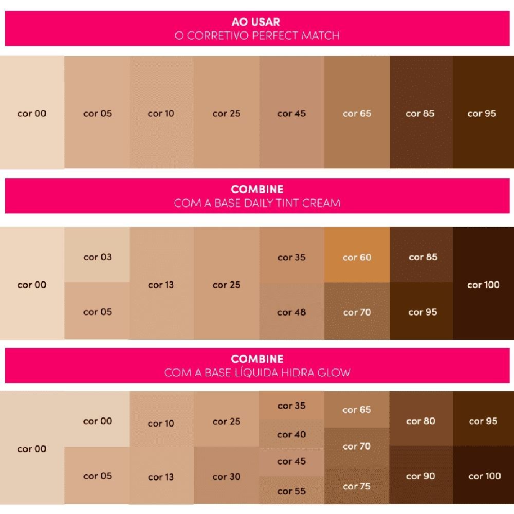 Corretivo Niina Secrets Perfect Match Cor 00 - 10ml