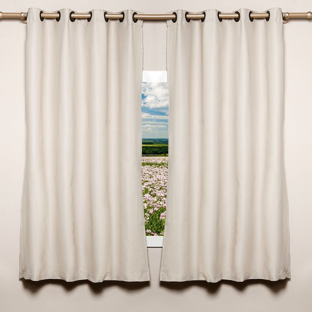 Corta Luz Tecido Brilho 2,60X1,70 M Havan Casa  - Marfim