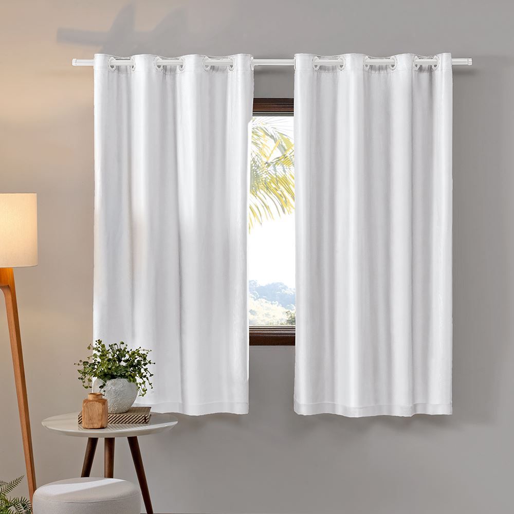 Cortina Duplex Kids 2,60M X 1,70M Bellini Havan - BRANCO