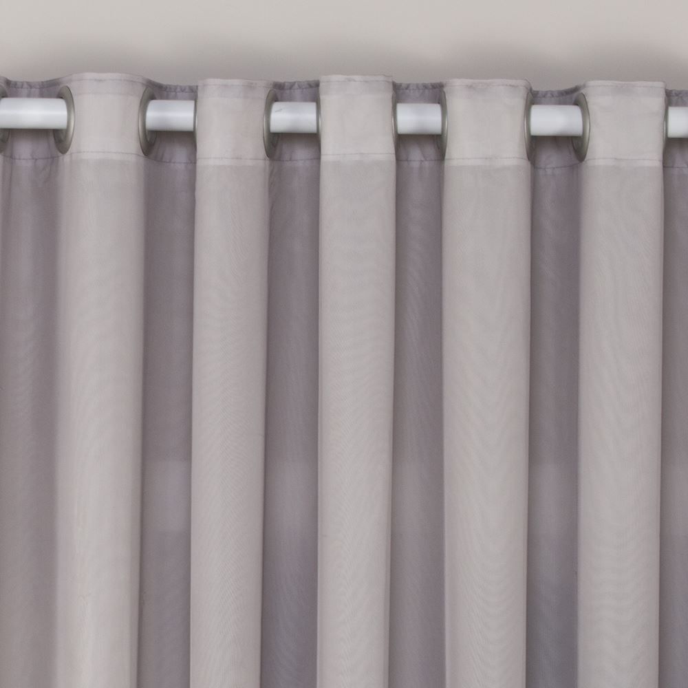 Cortina Para Quarto E Sala Duplex Lisa 4,20X2,50 M Havan Casa - Titânio