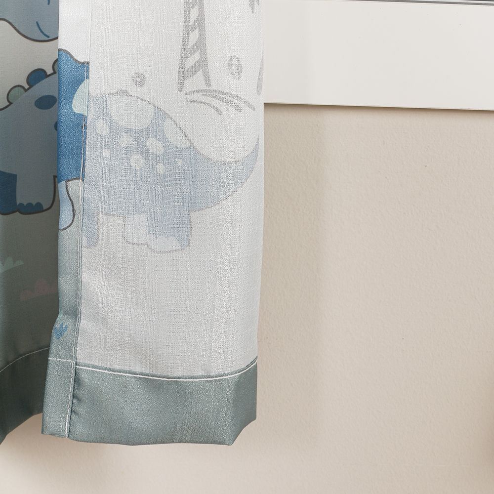 Cortina Infantil Rústica 2,60M X 1,70M Havan Kids - Baby Dinos