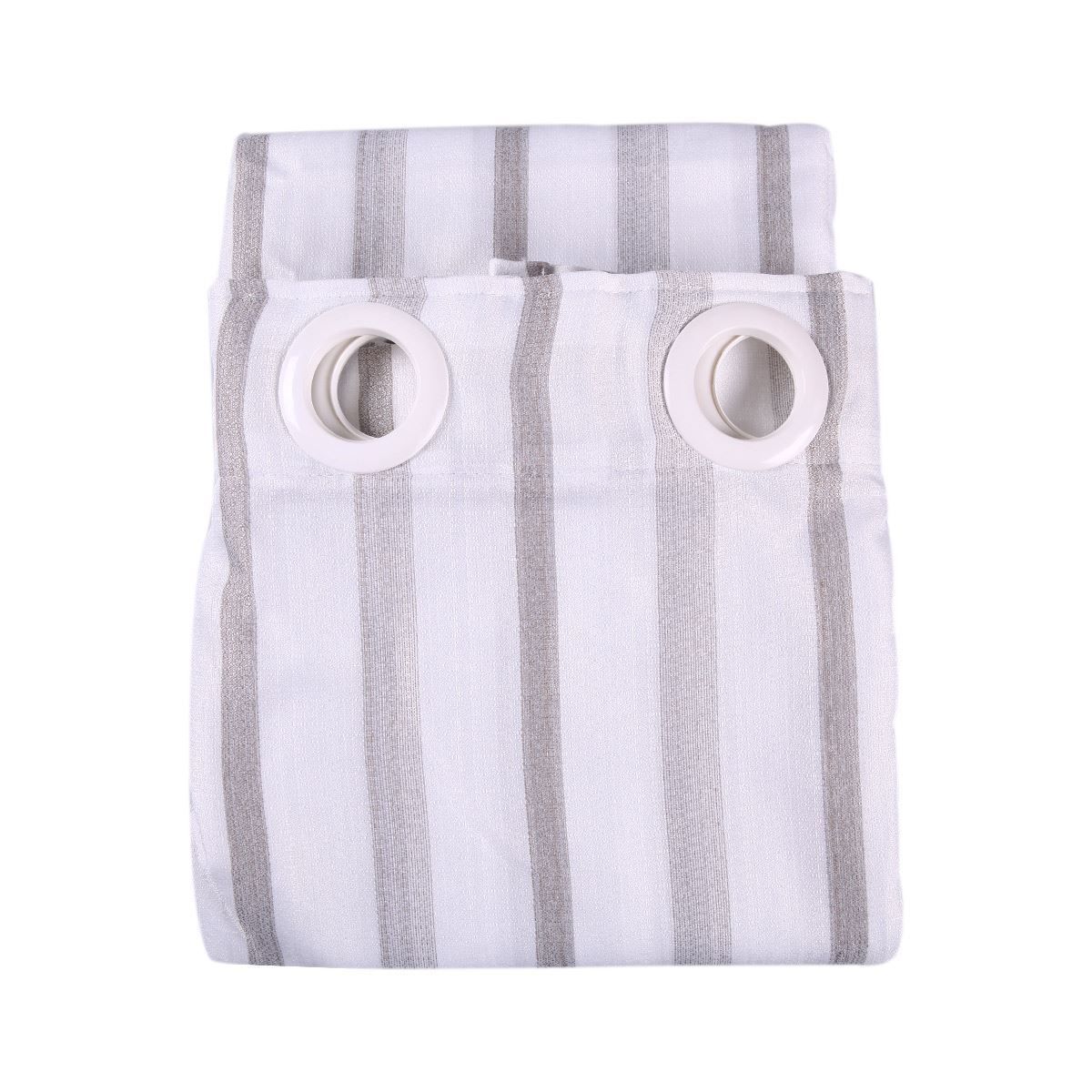 Cortina Para Cozinha 2,60X1,20M Poli Listra Havan - Branco