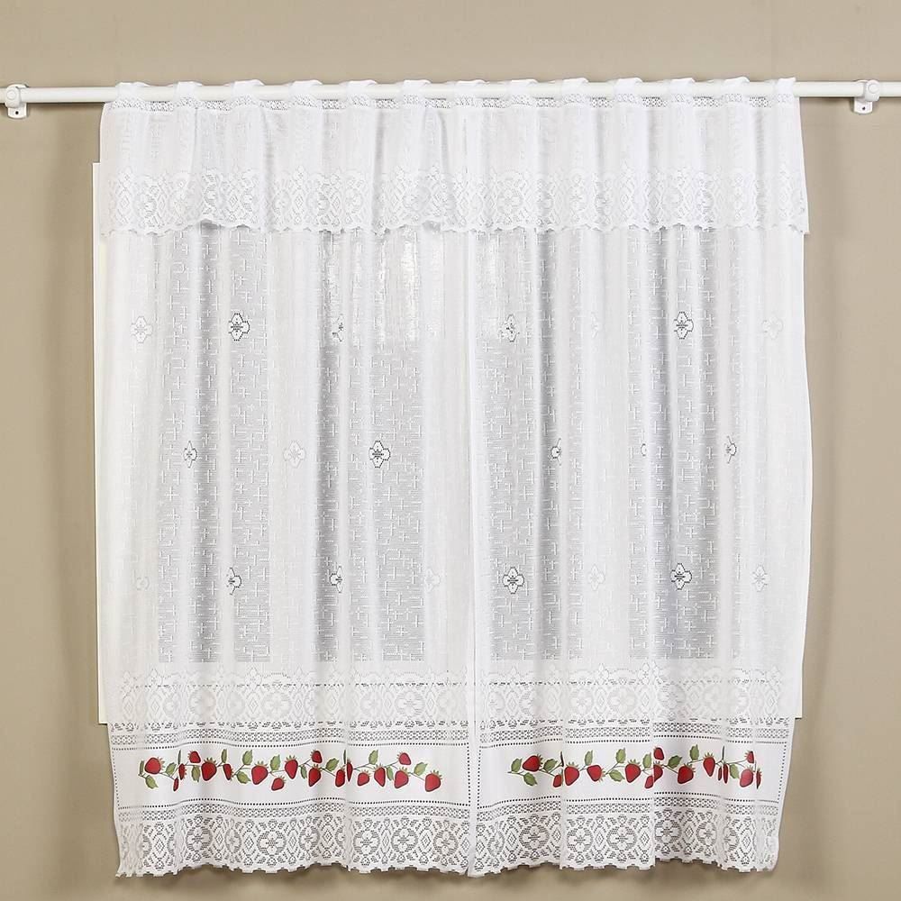 Cortina Para Cozinha Valencia 2,00X1,50 M Havan Casa - Moranguinho