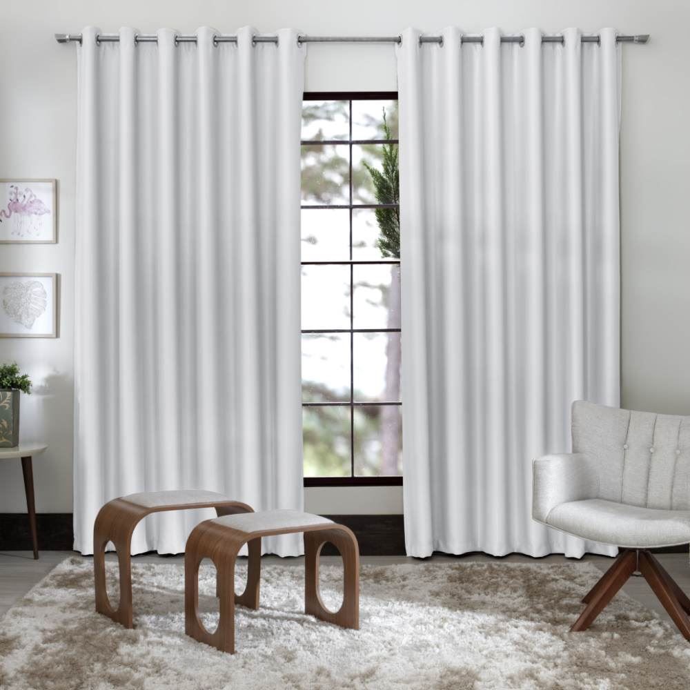 Cortina Para Quarto E Sala 3,60X2,50 M Corta Luz Tecido Havan Casa - Branca
