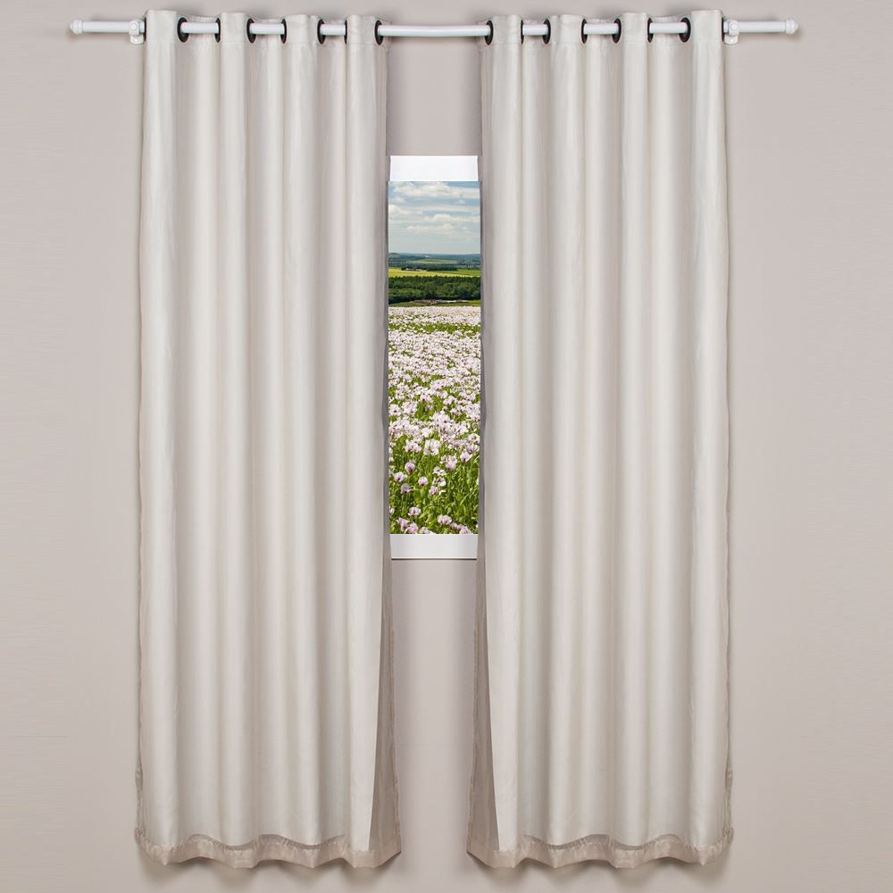 Cortina Pratika Lisboa Slim 2,60X2,30 M Havan Casa - Areia