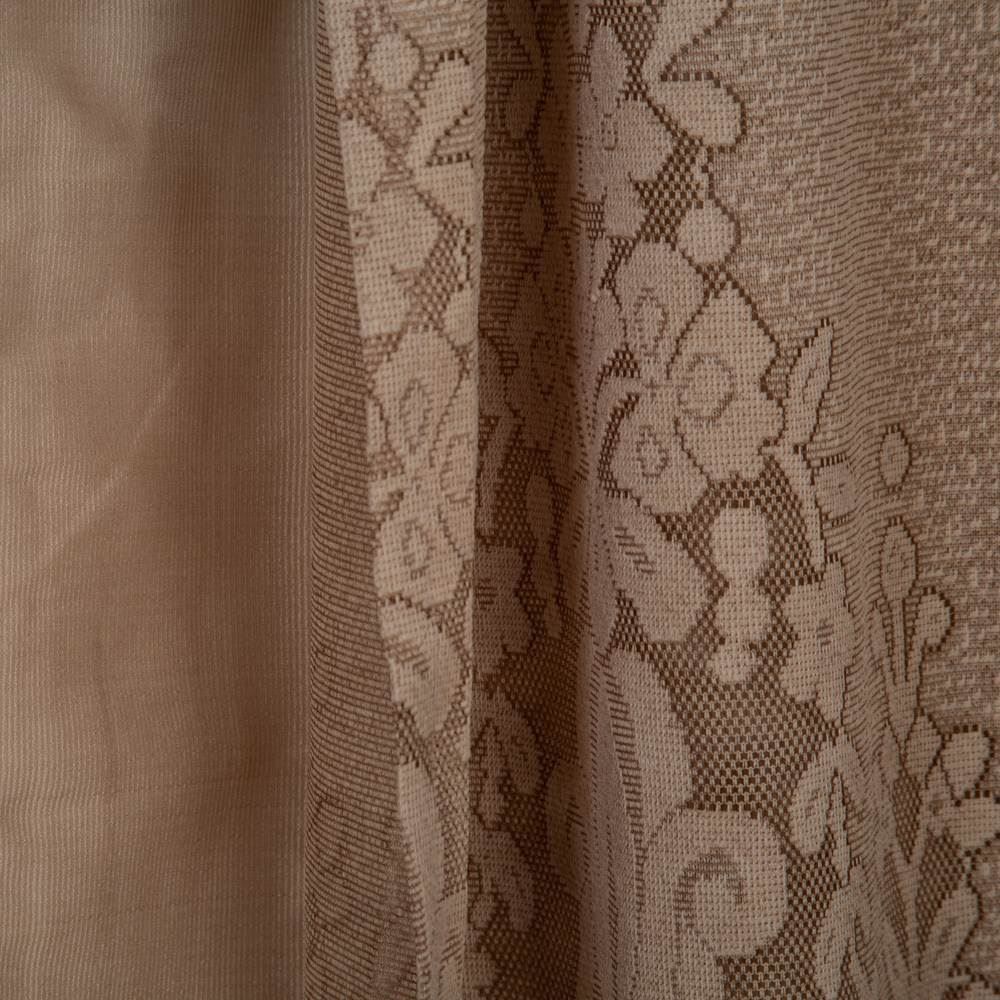 Cortina De Renda Irlanda 3,00X1,80 M Havan Casa - Taupe