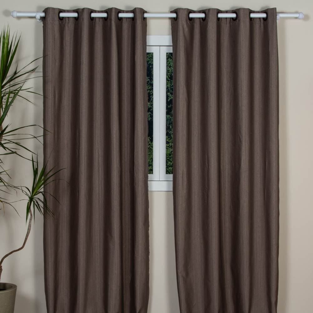 Cortina Sala E Quarto Rústica Pantex 2,60X2,30 M Havan Casa - Castor