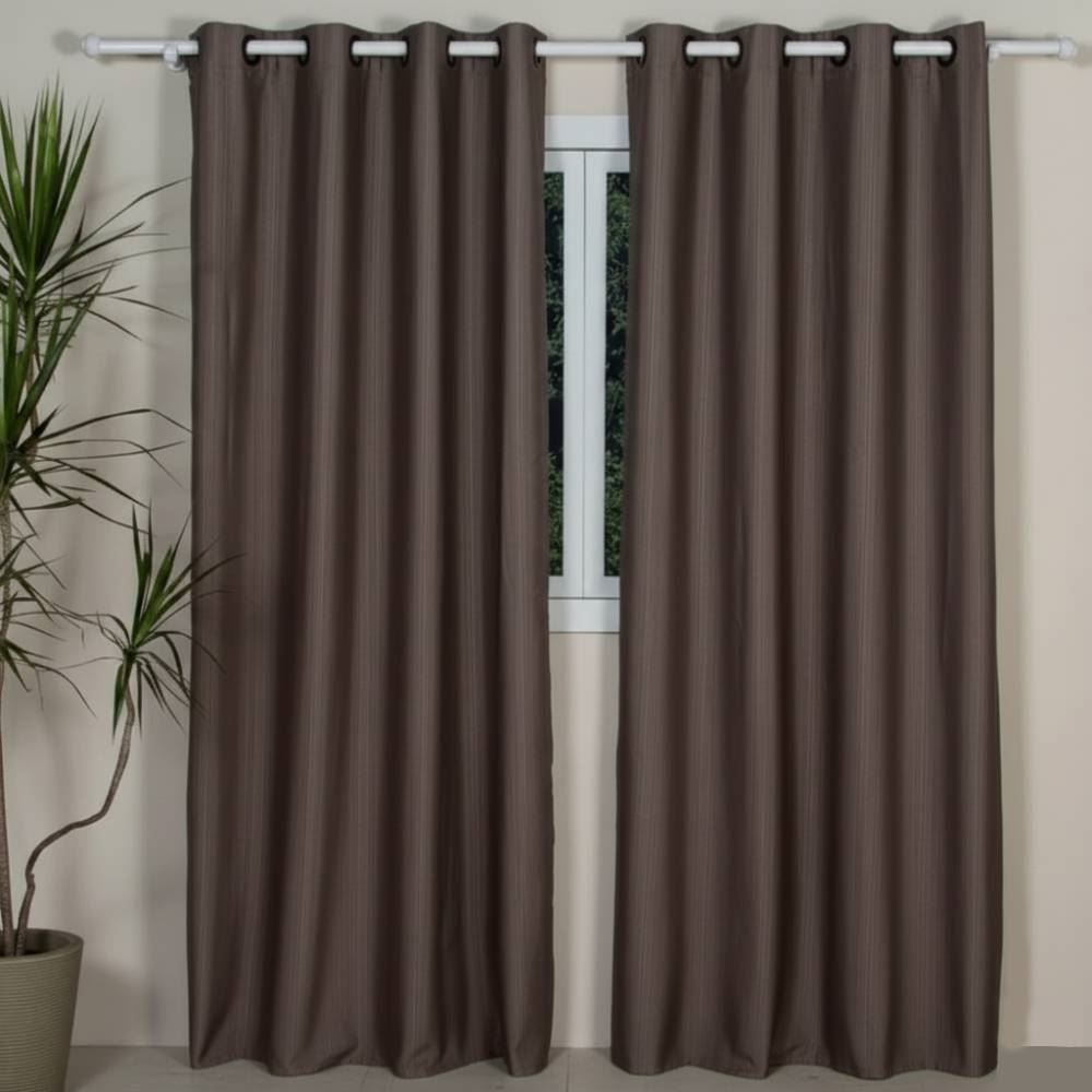 Cortina Para Quarto E Sala 2,60X2,30 M Rústica Pantex Havan Casa - Castor
