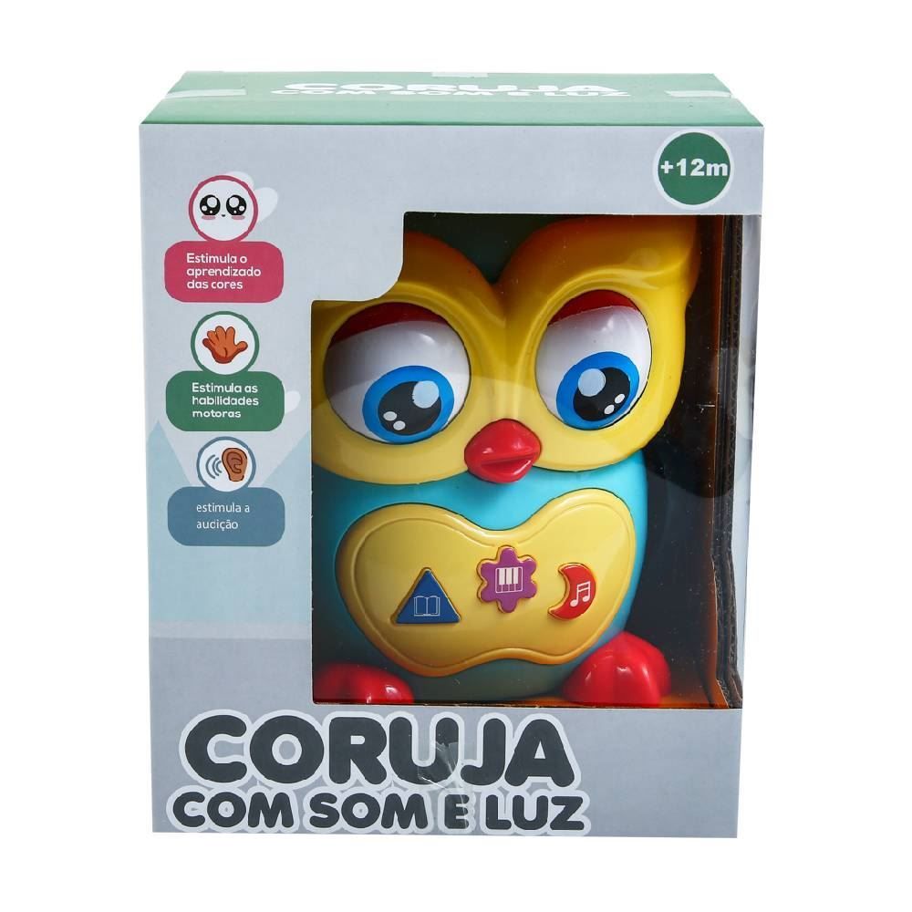 Coruja Com Som E Luzes Havan Toys  - HBR0506