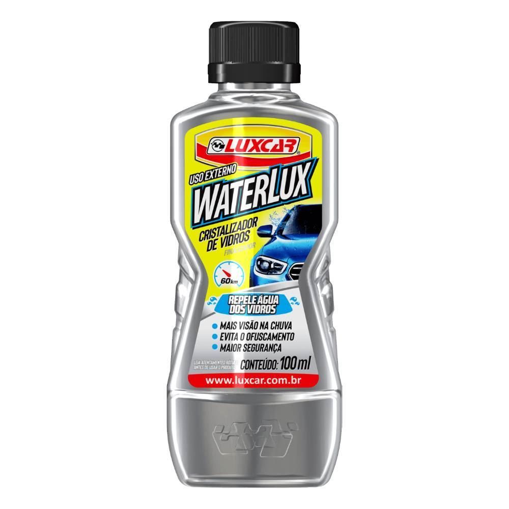 Cristalizador De Vidros 100Ml Waterlux Luxcar - 2597