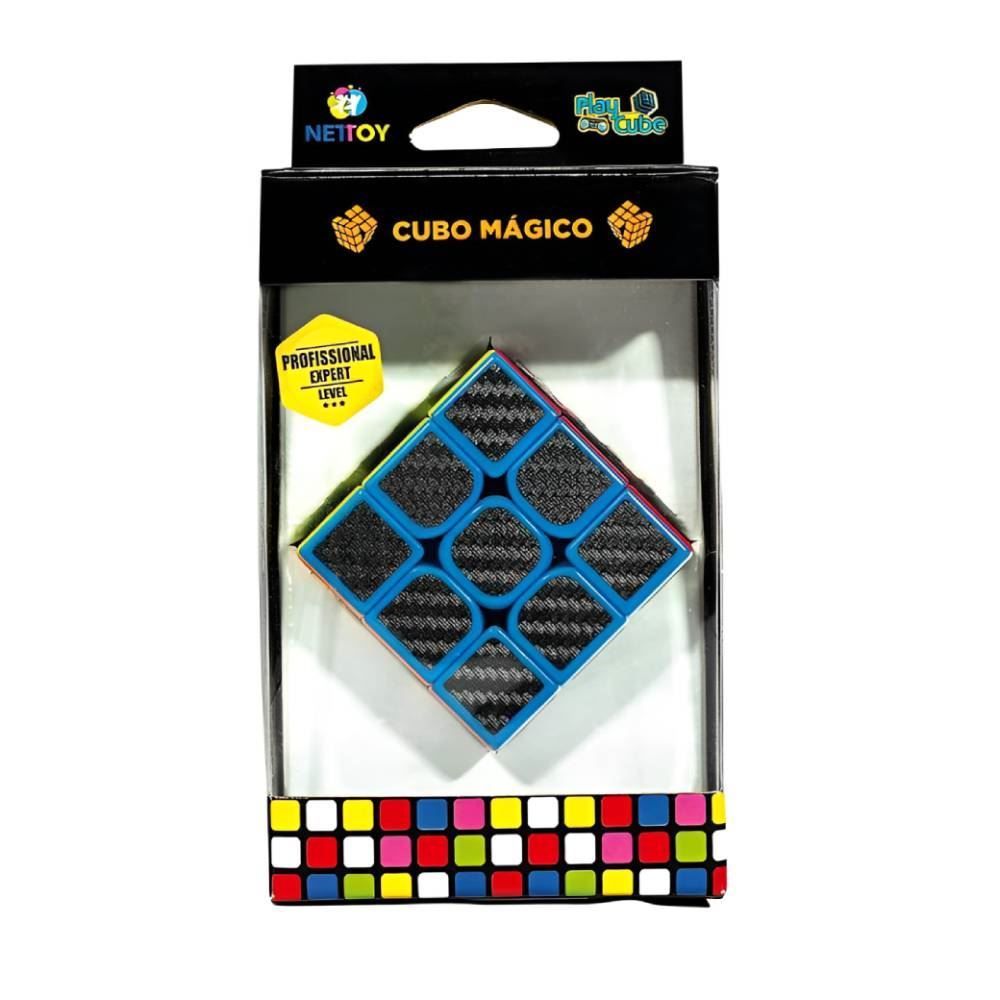 Cubo Mágico Playcube Profissional Nettoys - Colorido