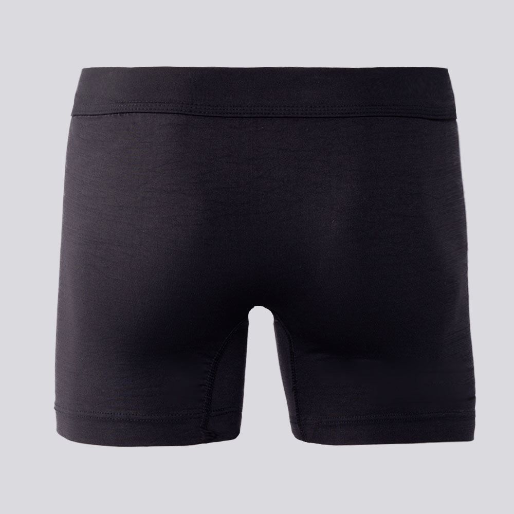 Cueca Boxer Masculina De Microfibra Com Brasão Risk