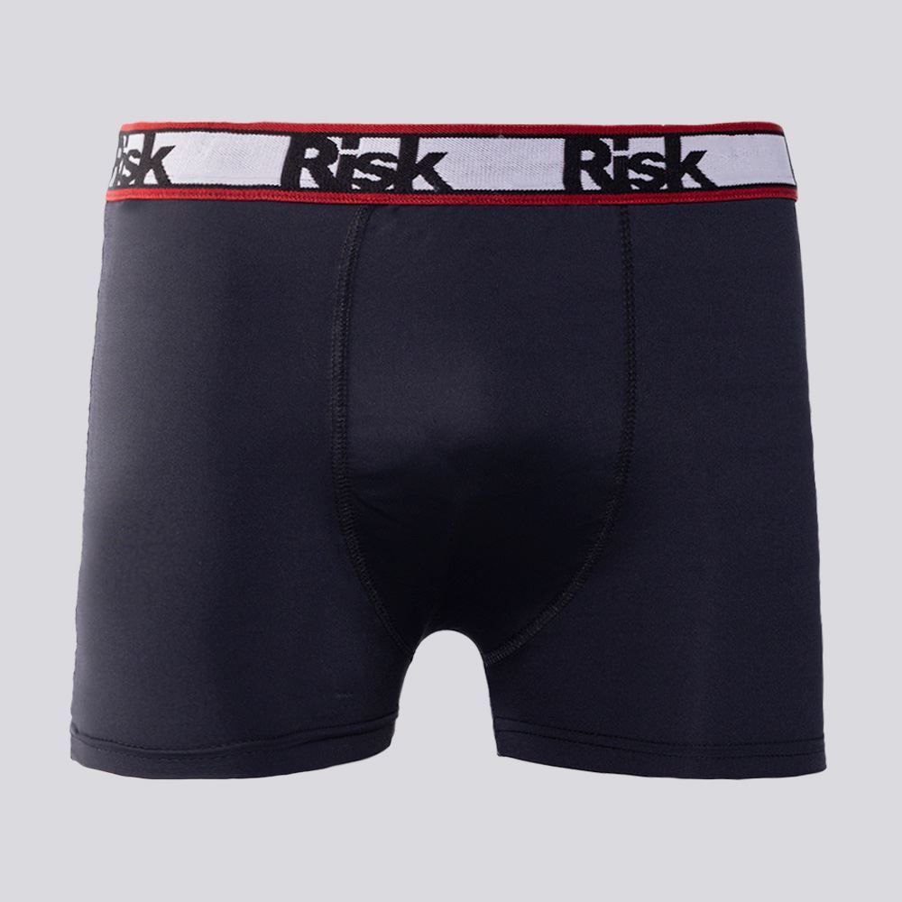 Cueca Boxer Masculina De Poliamida Risk