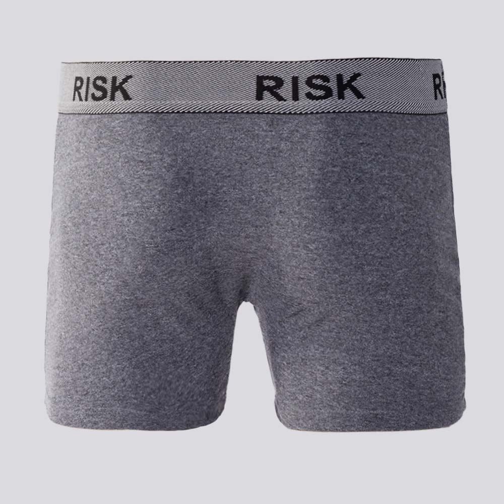 Cueca Boxer Masculina De Poliamida Risk