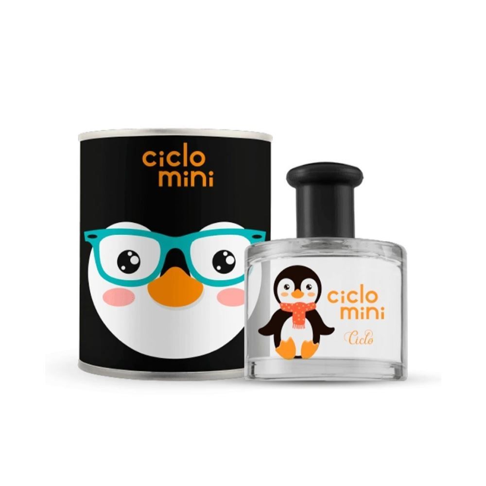 Perfume Infantil Ciclo Pinguxo Com Lata - 100ml