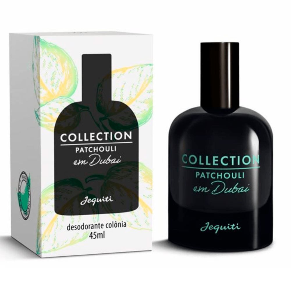 Deo Colônia Collection Patchouli em Dubai Jequiti - 45ml