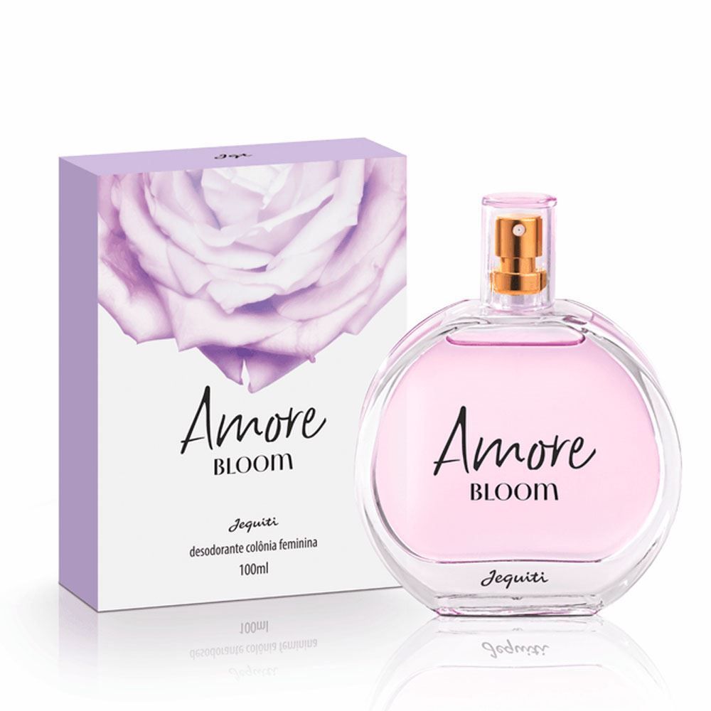 Deo Colônia Feminina Amore Bloom Jequiti - 100ml