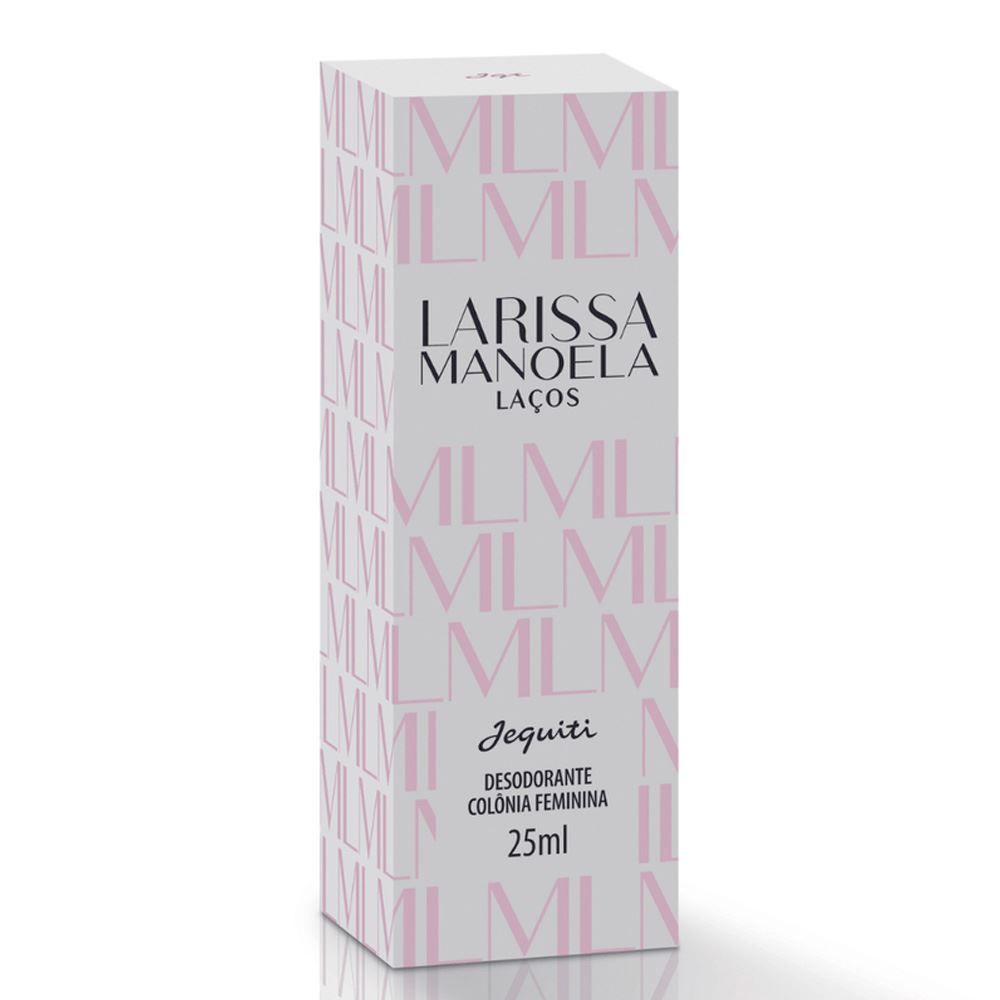 Deo Colônia Feminina Larissa Manoela Laços Jequiti - 25ml