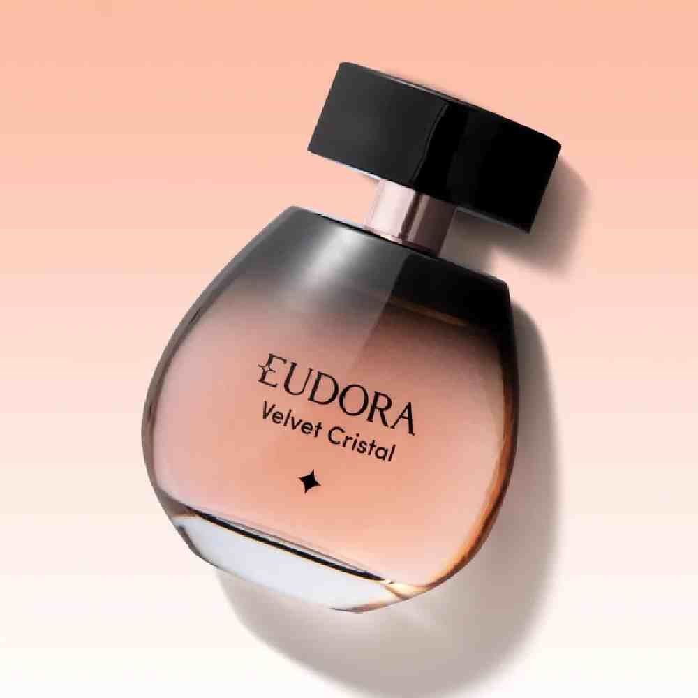Deo Colônia Feminina Velvet Cristal Eudora - 100Ml