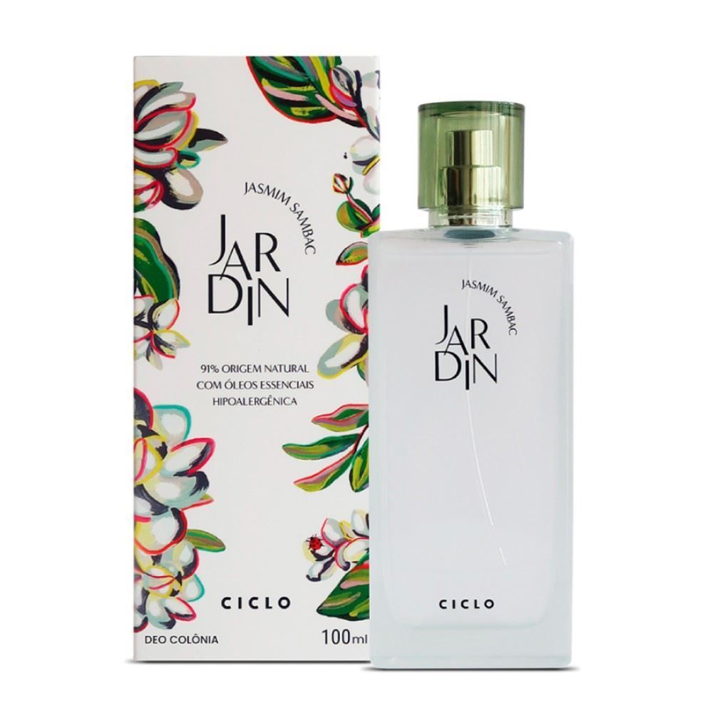 Deo Colônia Jardin Jasmim Sambac Ciclo - 100ml