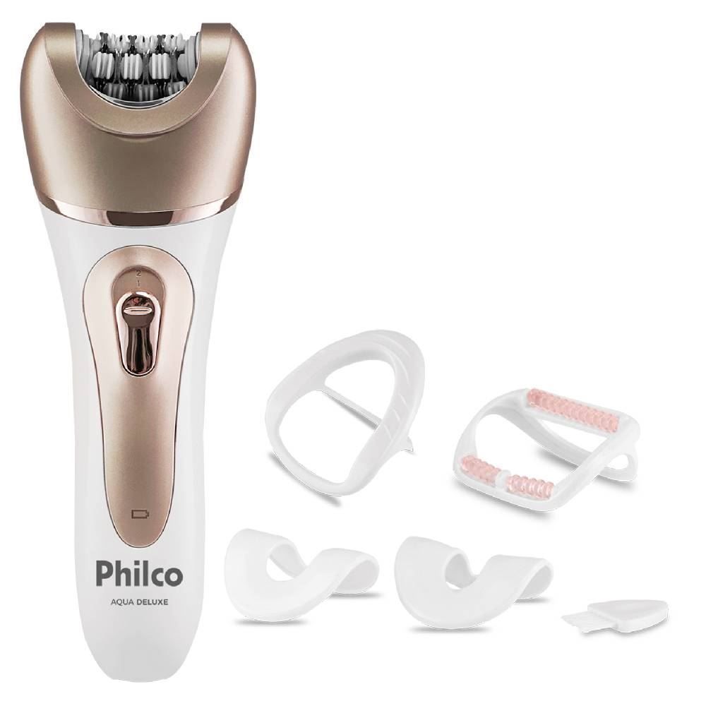 Depilador Philco Aqua Deluxe Pdp01r - Bivolt