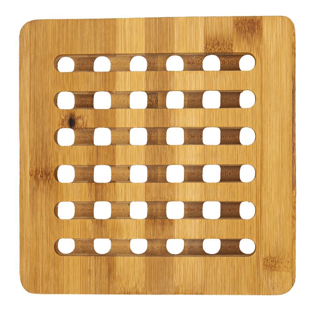 Descanso De Panela Havan Casa Quadrado 19,5Cm - Bambu