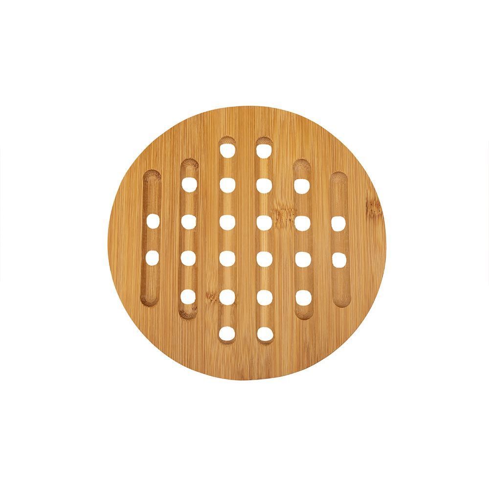 Descanso De Panela Redondo Ecokitchen 15Cm Mimo - Bambu