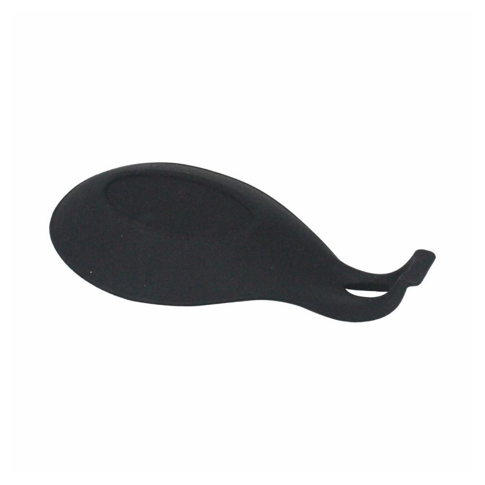 Descanso Para Colher De Silicone Havan Casa 23,5 Cm - Preto 