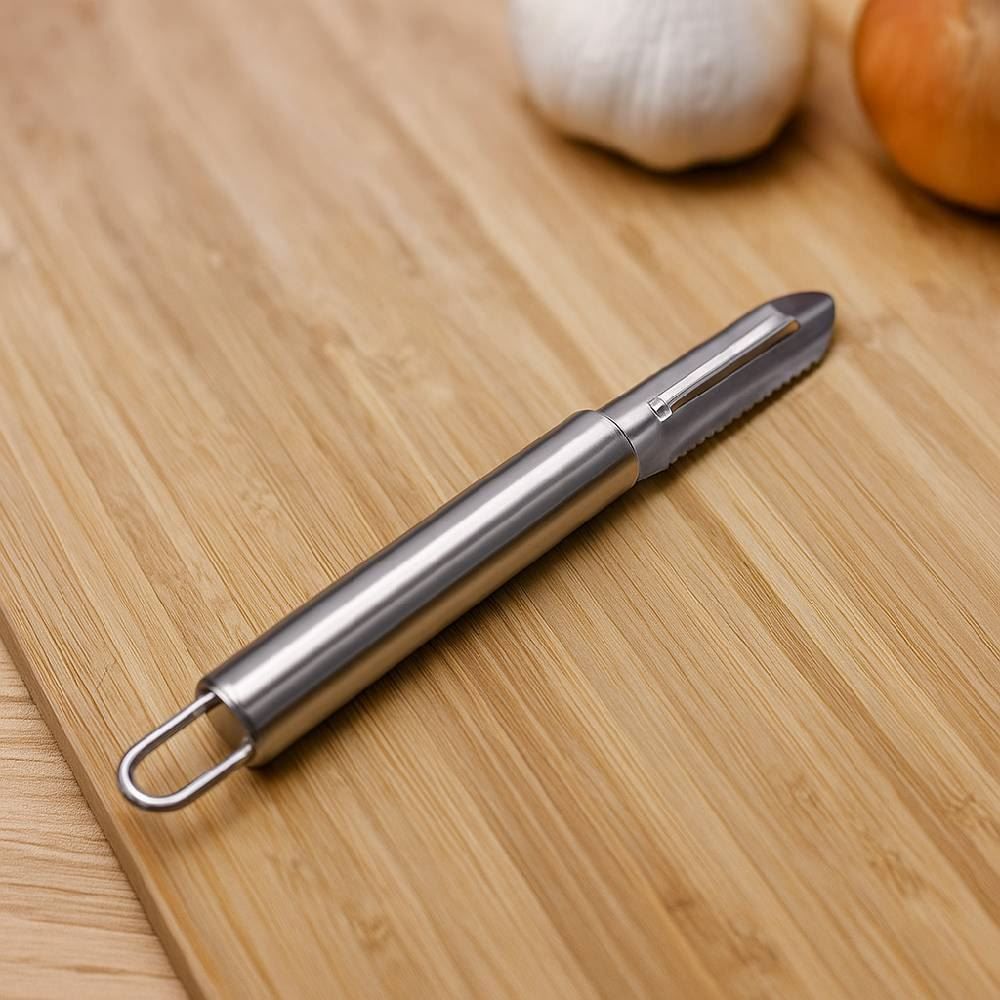 Descascador De Vegetais Havan Casa 18,5 Cm - Aço Inox