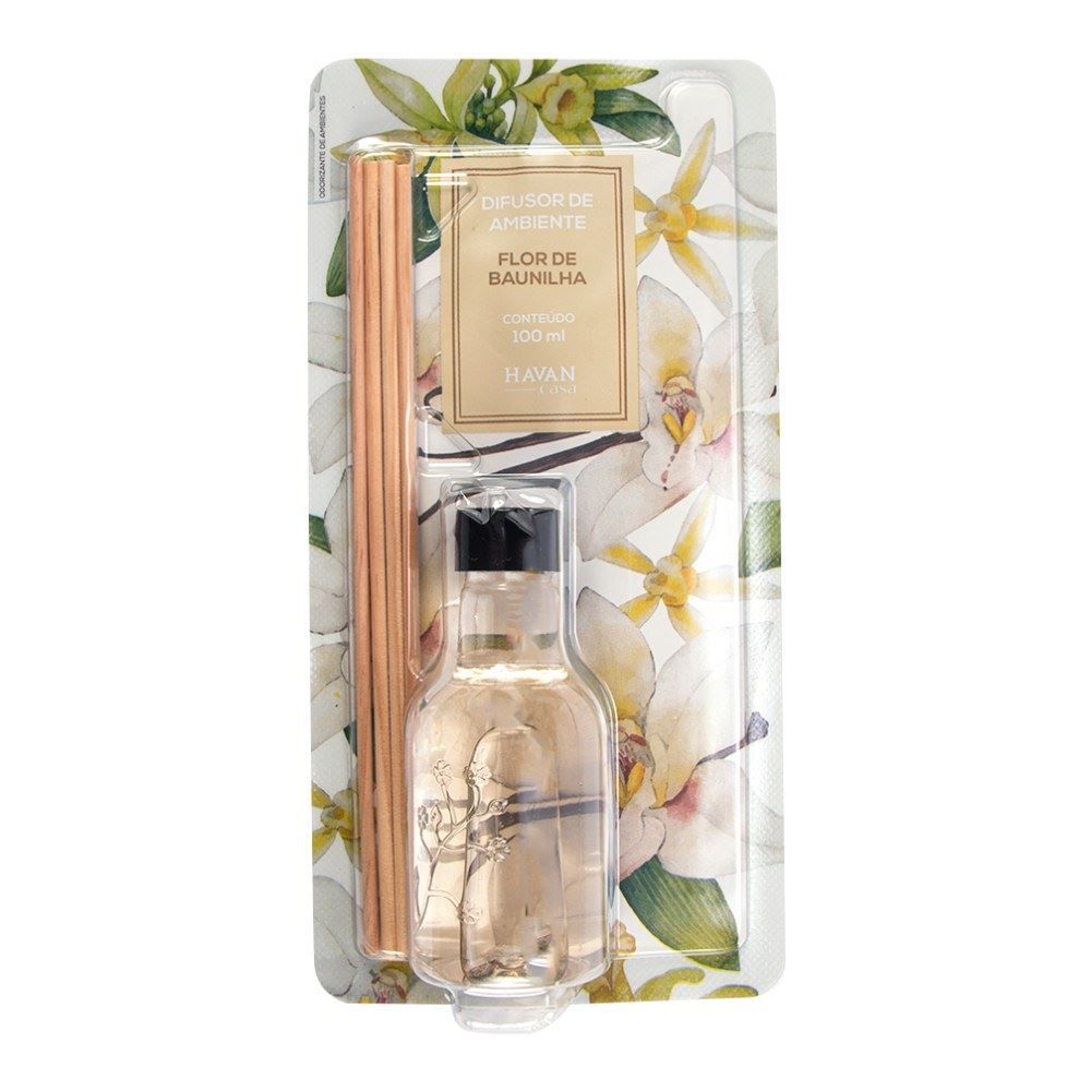 Difusor De Ambientes Havan Casa 100Ml - Flor De Baunilha