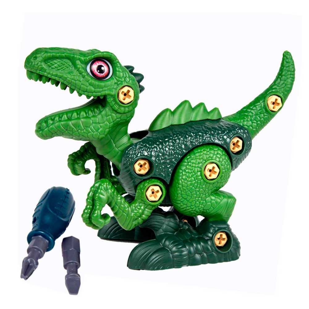 Dinossauro Monta Desmonta Veloceraptor Havan Toys - HBR0398