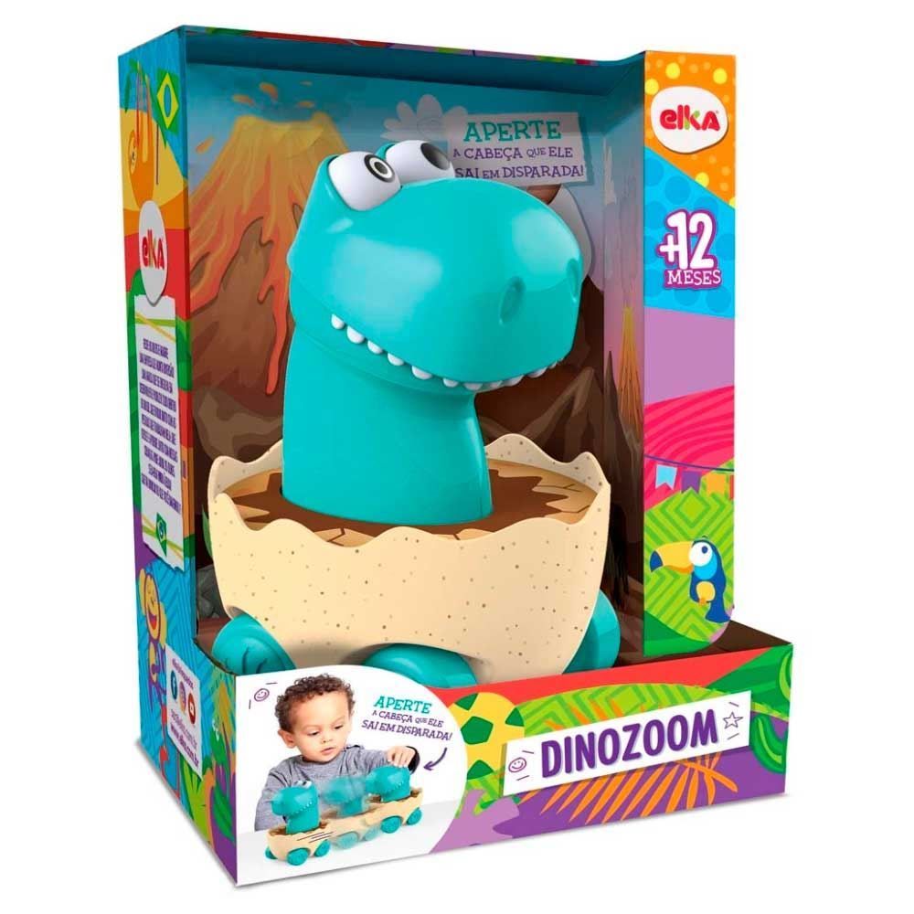 Dinozoom Dinossauro Carrinho Com Fricção Elka - 1174