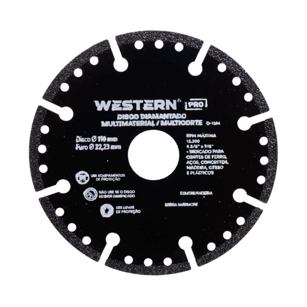 Disco Diamantado Multimaterial Western