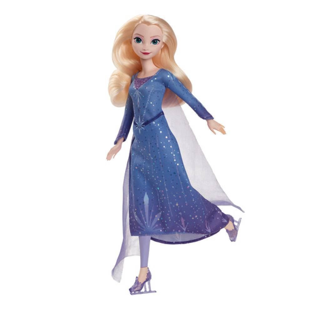 Disney Frozen Boneca Elsa Patinação No Gelo Mattel - JBG53