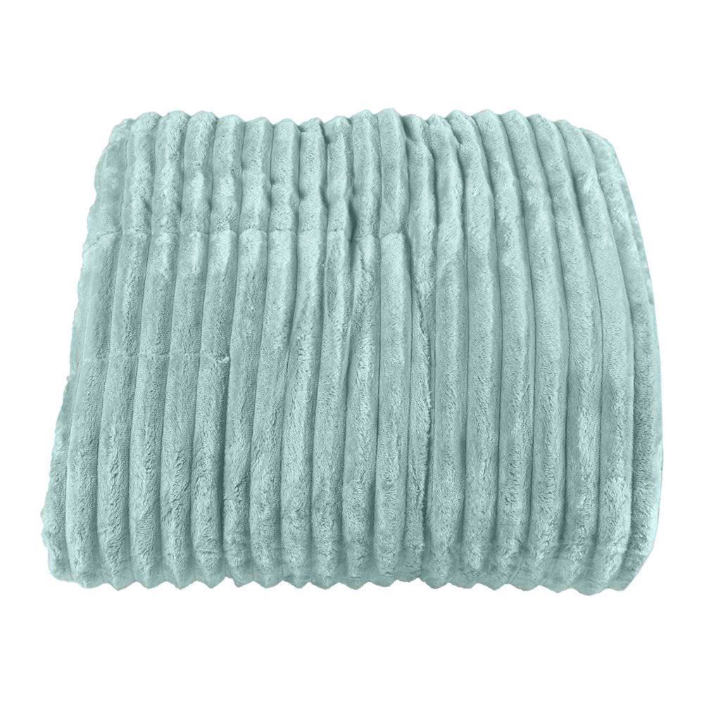 Edredom Casal 100% Poliéster Premier Canelado Havan Casa - Verde