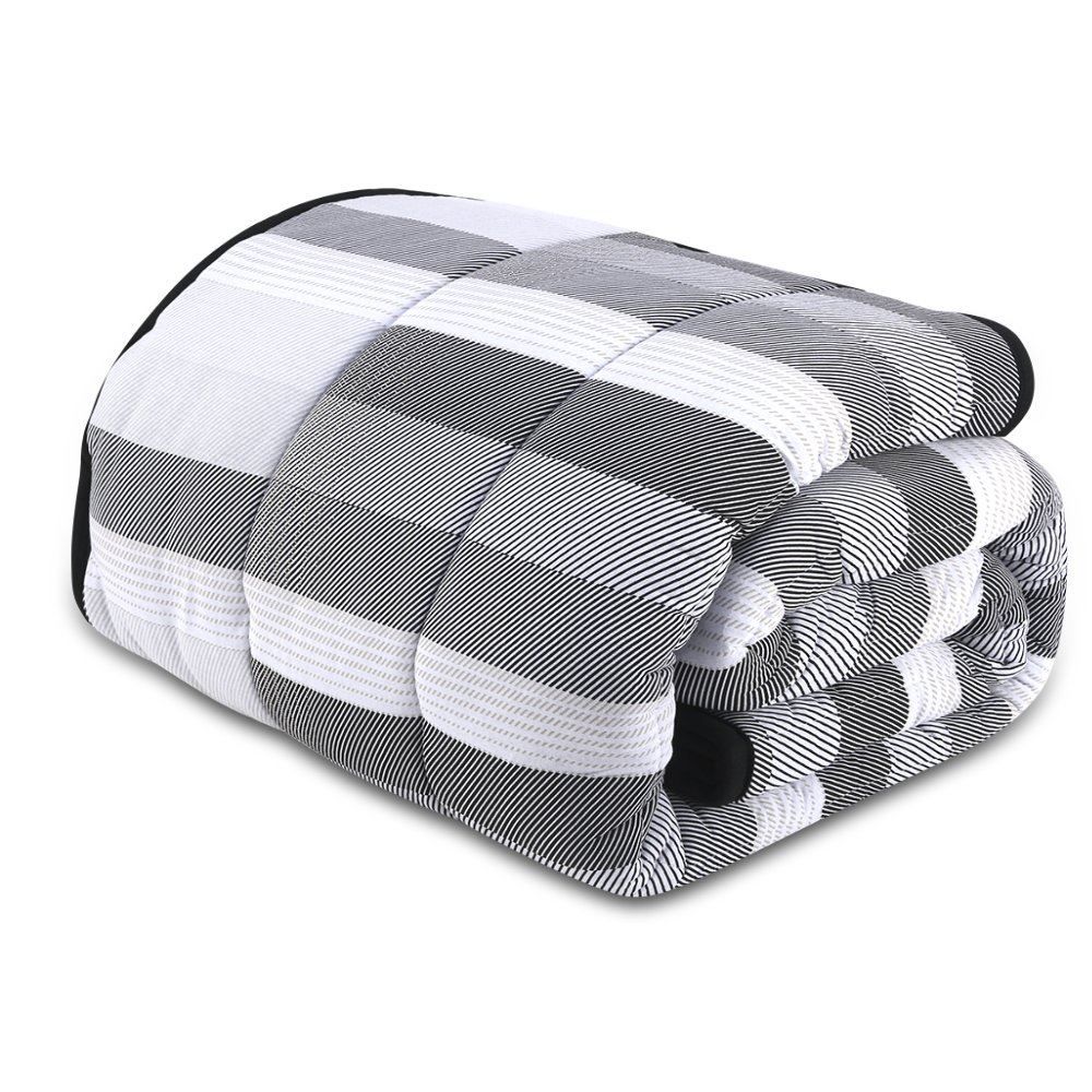 Edredom Casal 100% Algodão Malha Havan Casa - Kent Preto