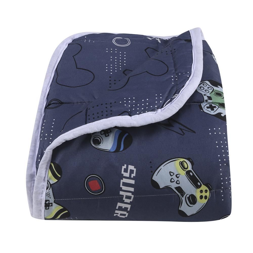 Edredom Casal Microfibra 100% Poliéster Kids Solecasa - Games