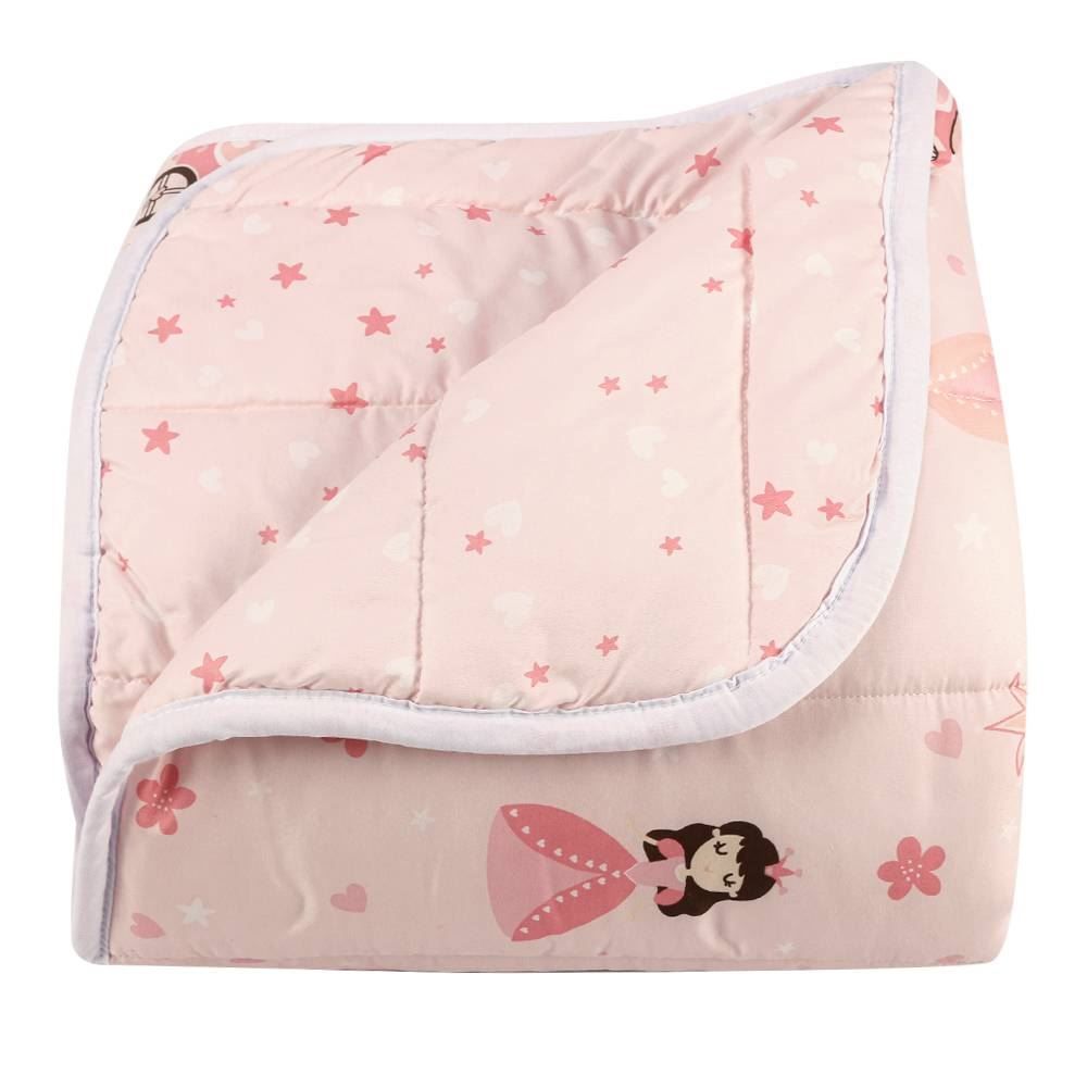 Edredom Casal Microfibra 100% Poliéster Kids Solecasa - Princesa