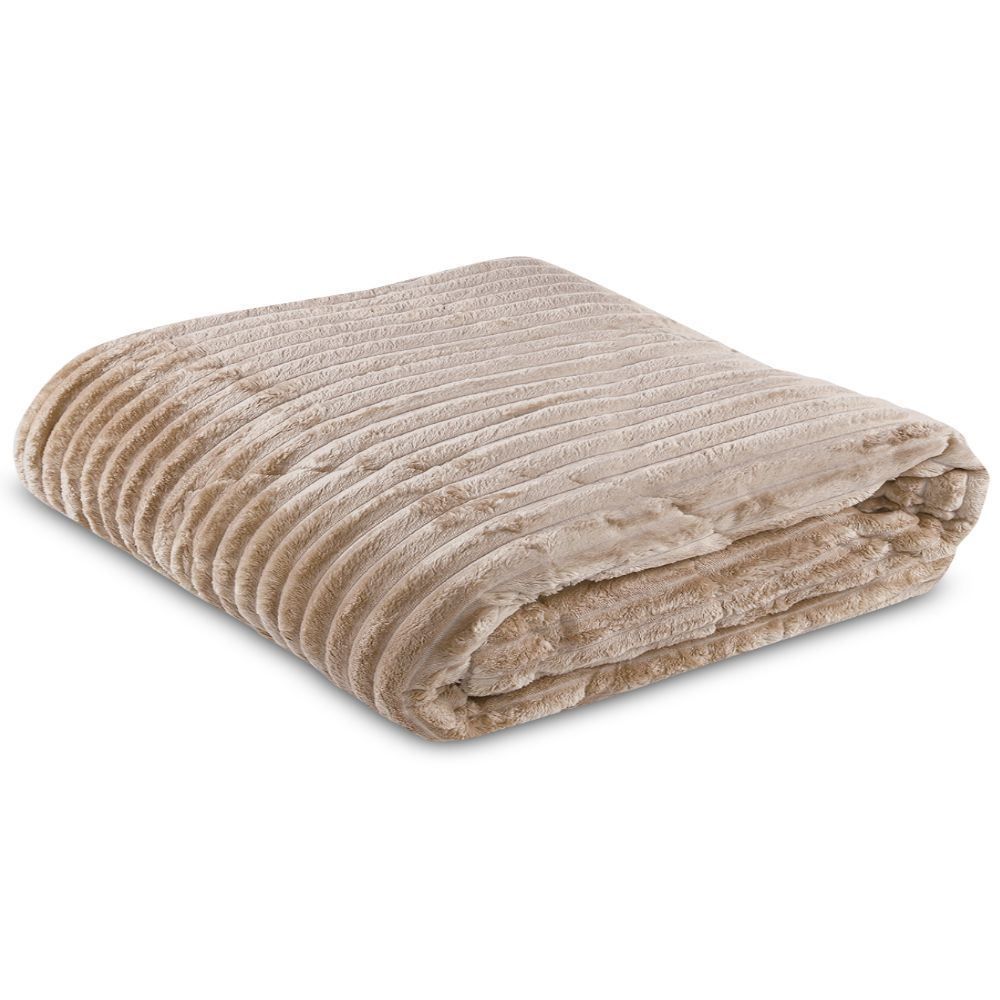 Edredom Casal Dupla Face Aspen 100% Poliéster Havan Casa - Taupe