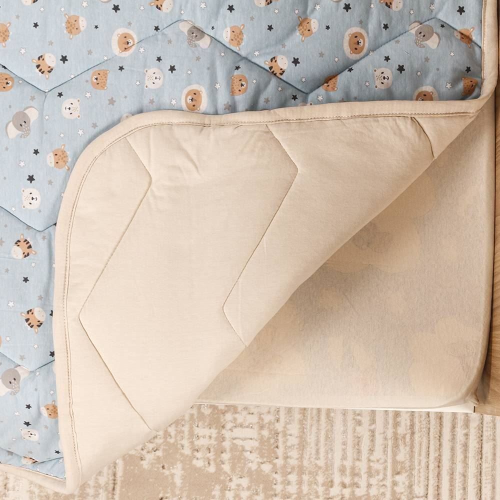 Edredom Para Berço Malha 100% Algodão Havan Baby - Safari