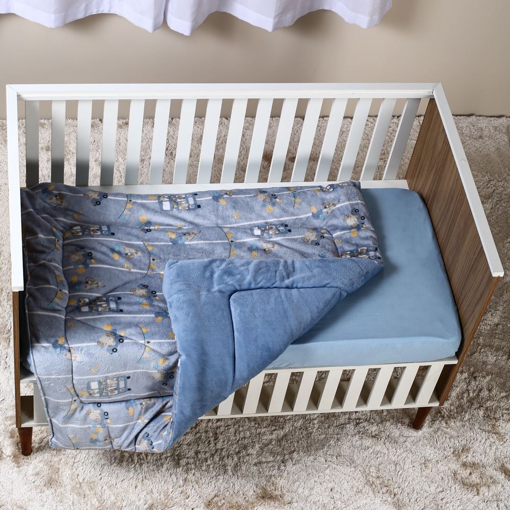 Edredom Plush Bebê Havan Baby 1 Pç - Passeio