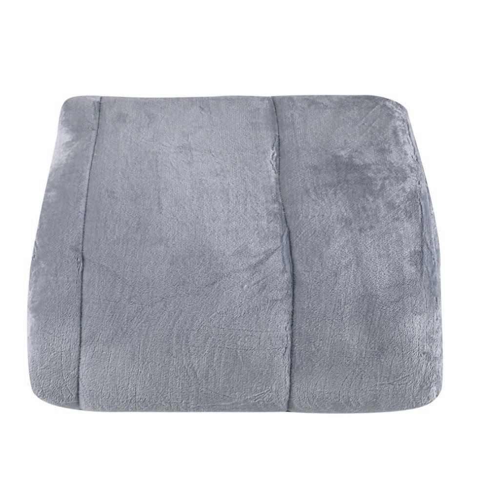 Edredom Queen 100% Poliéster Plush Provence Havan Casa - Cinza