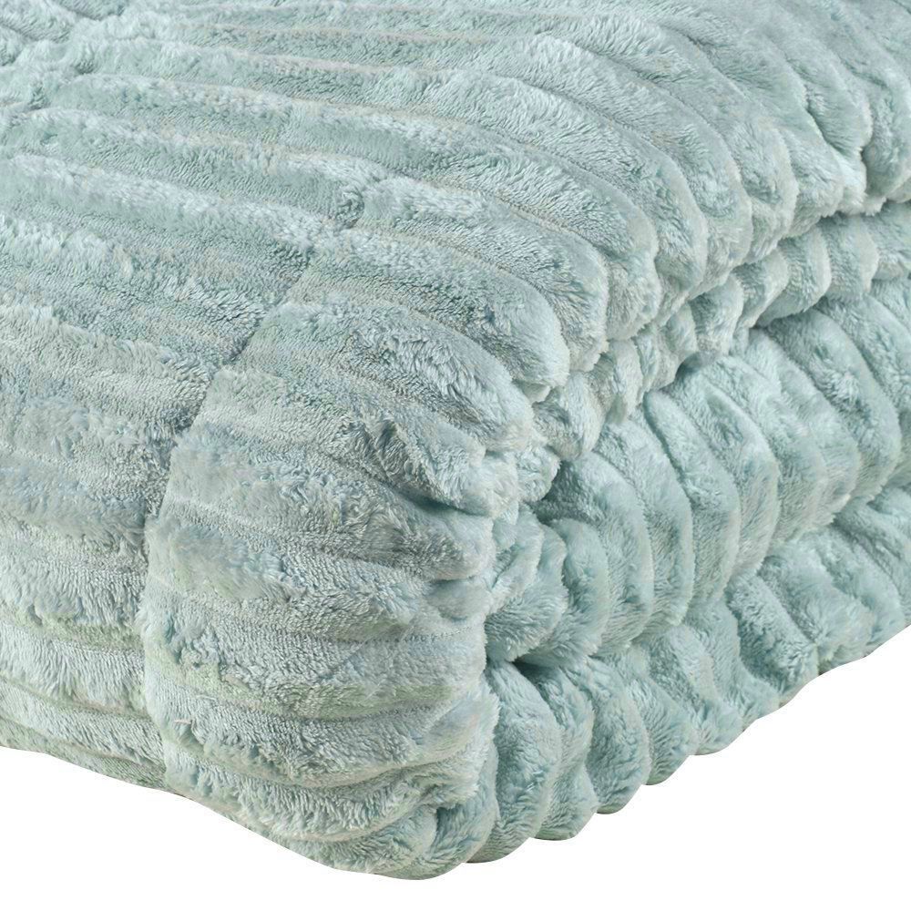 Edredom Queen 100% Poliéster Premier Canelado Havan Casa - Verde