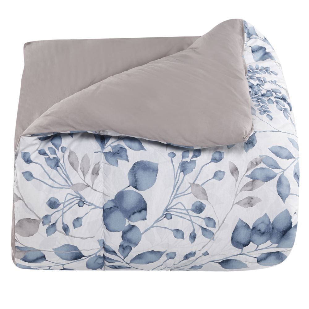 Edredom Queen Percal 200 Fios Buona Fortuna - Jade Prata