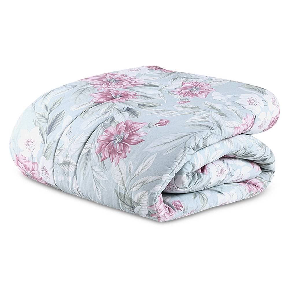 Edredom Queen Percal 200 Fios Buona Fortuna - Isis Verde