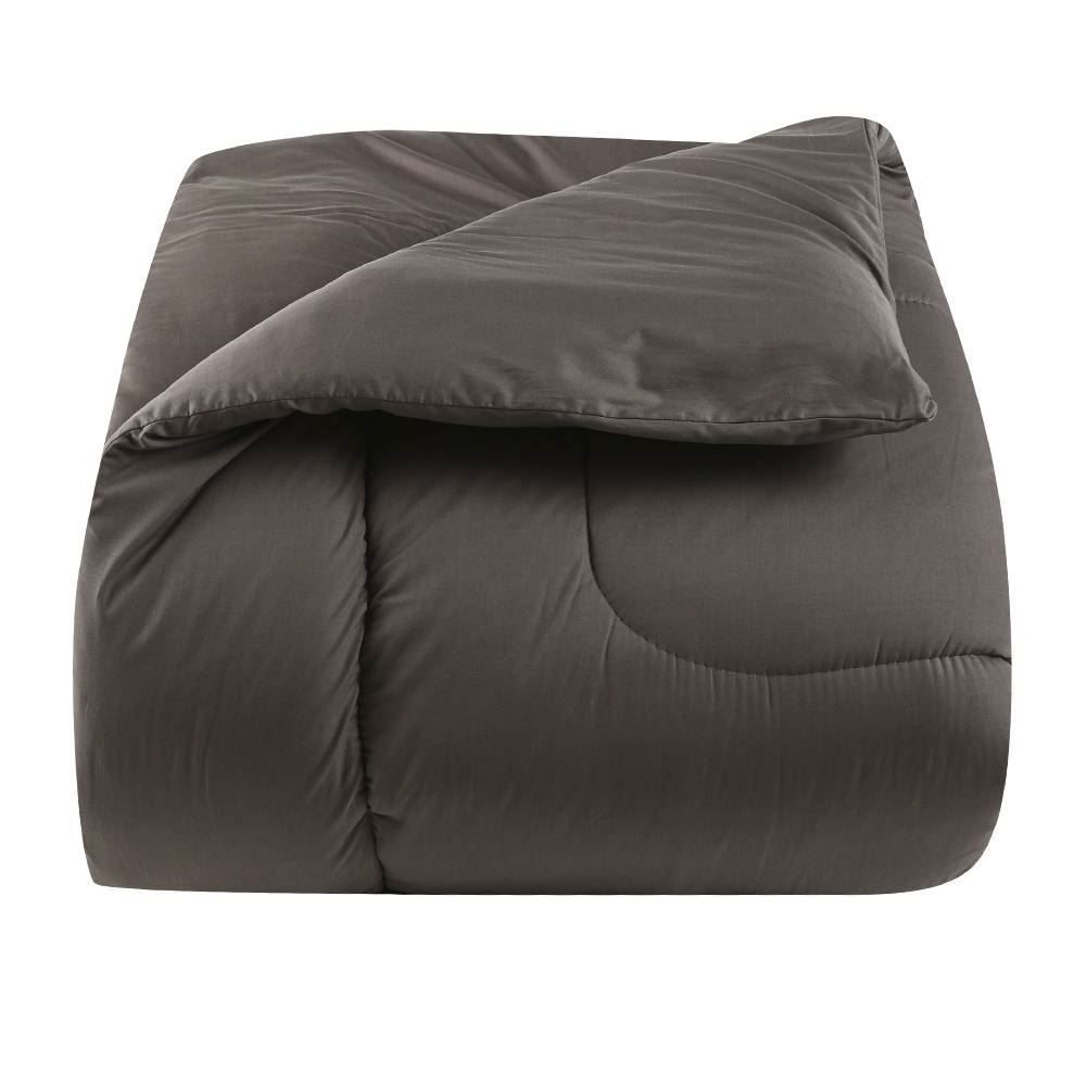 Edredom Queen Percal 200 Fios Buona Fortuna - Cinza